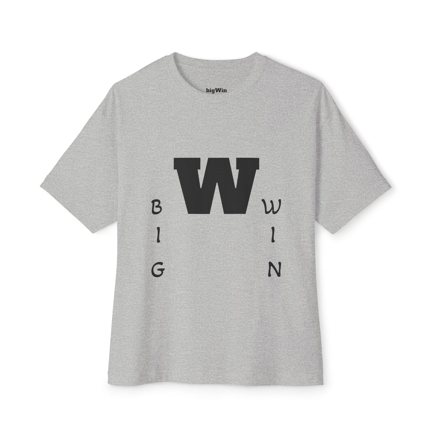 Oversized Boxy Tee - Big Win Design