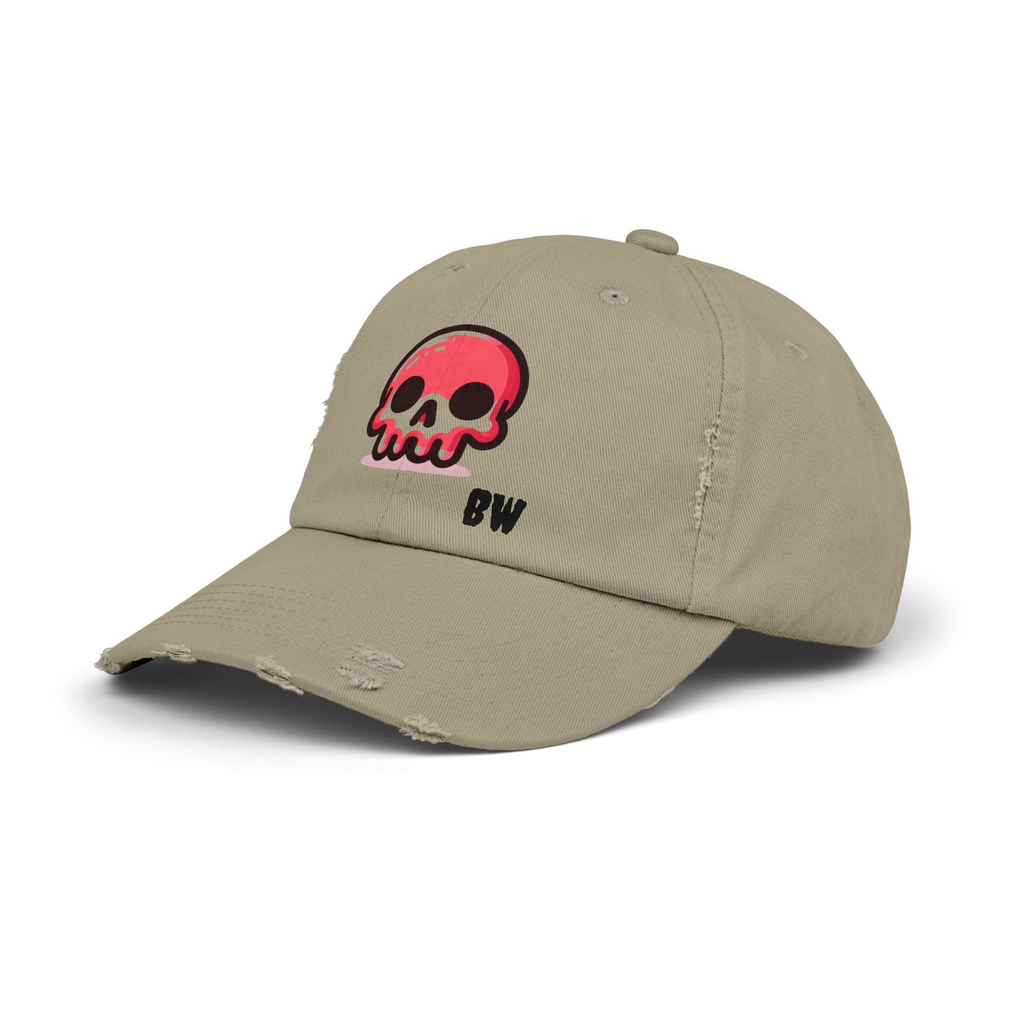 BW Cartoon Skull Cap