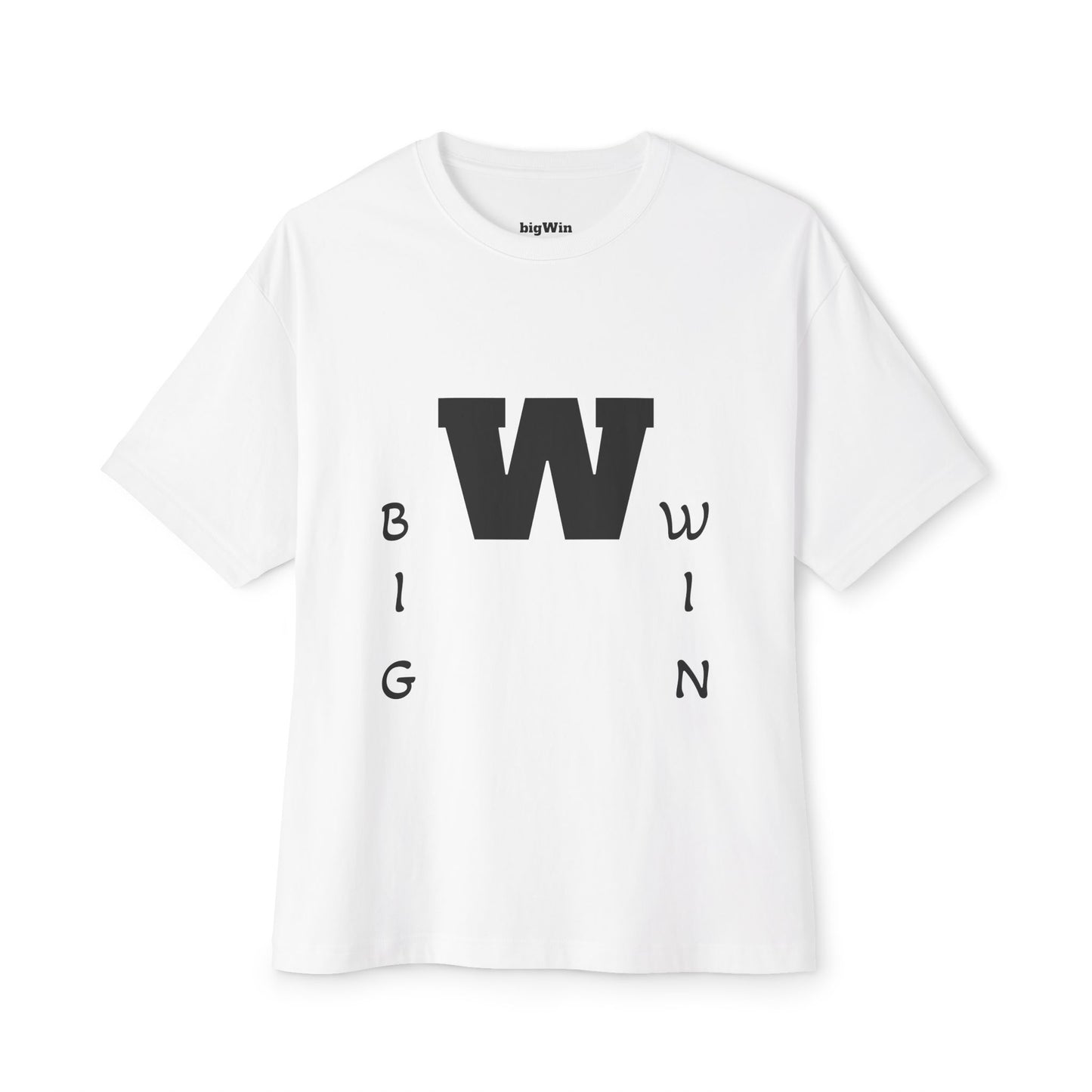 Oversized Boxy Tee - Big Win Design