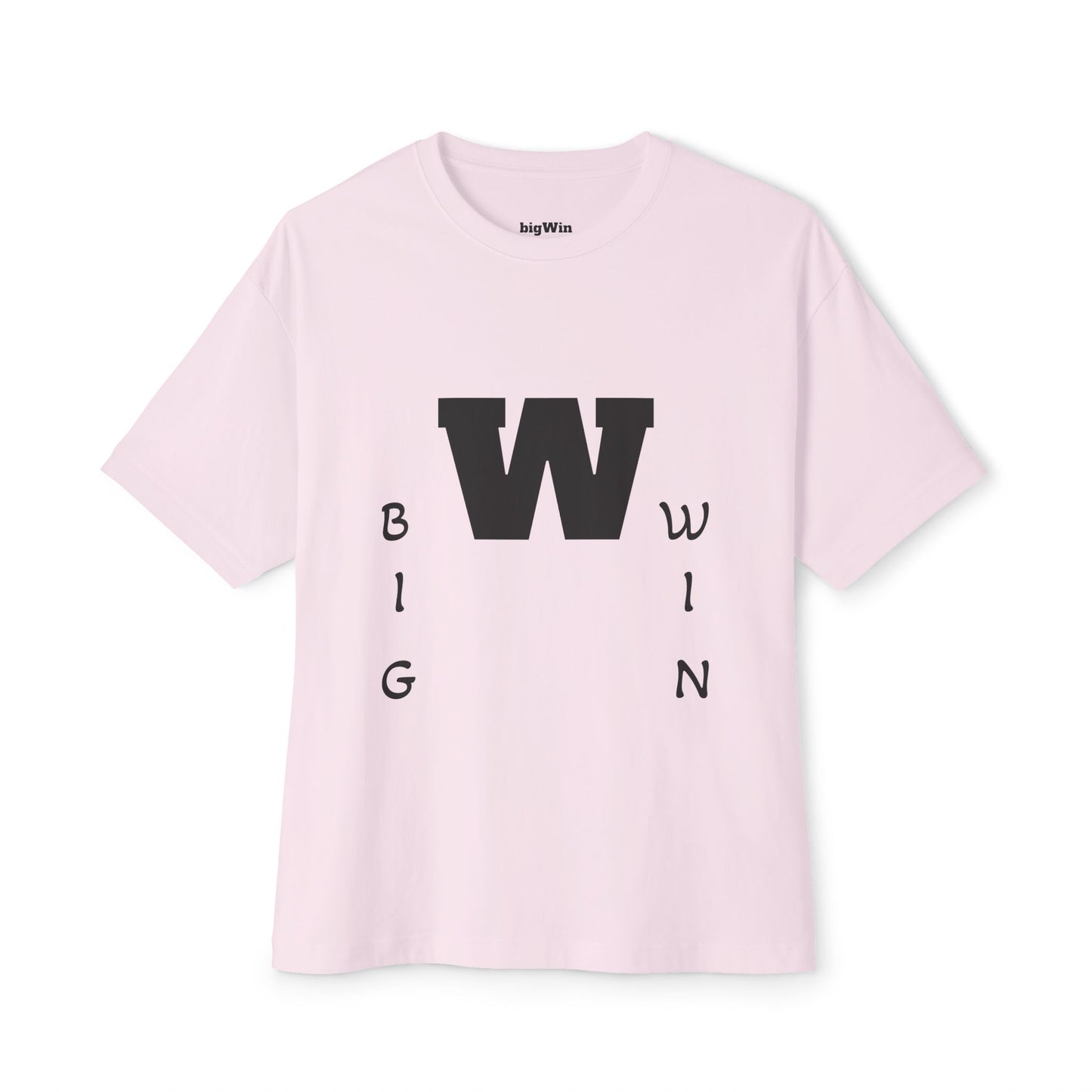 Oversized Boxy Tee - Big Win Design