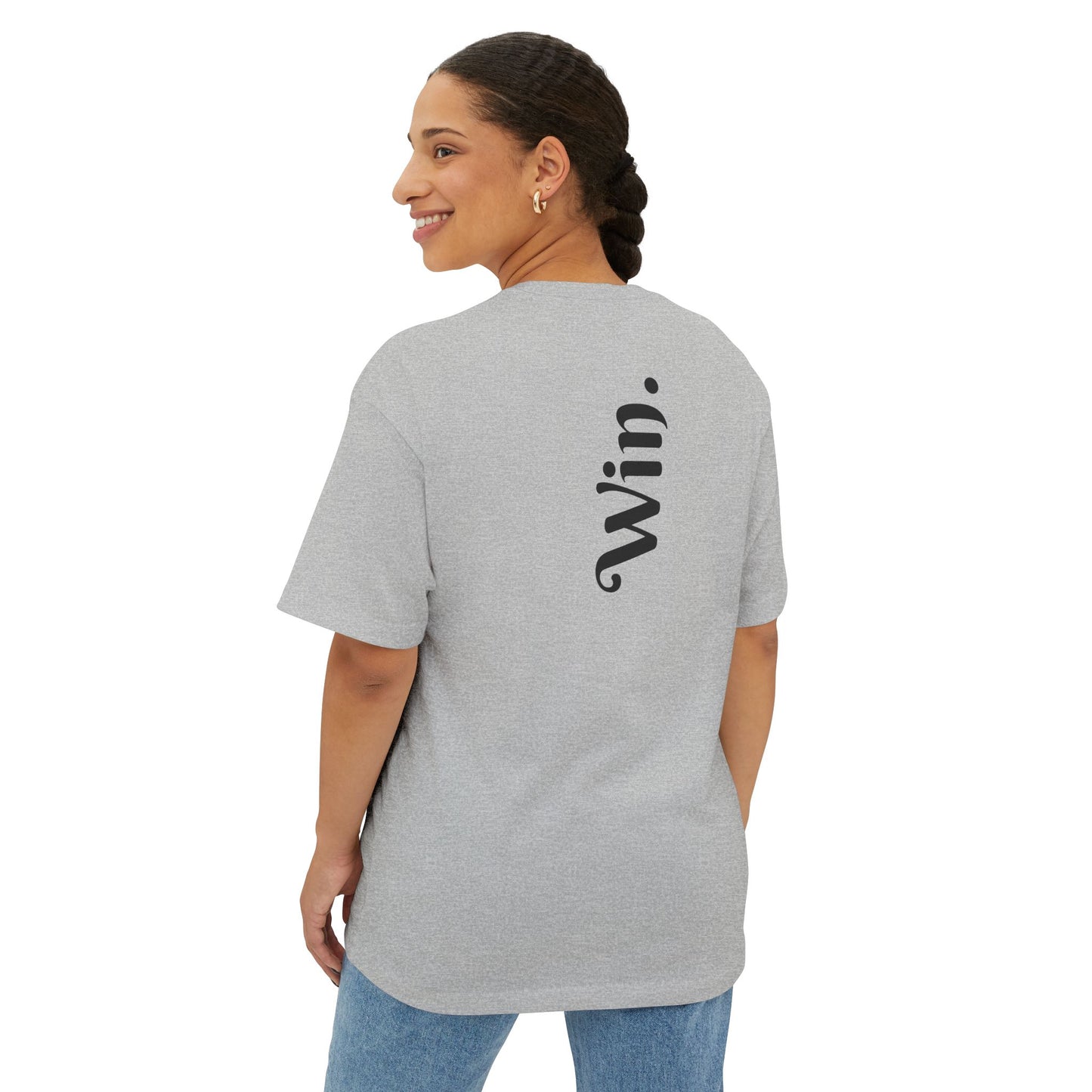 Unisex Oversized Tee 'Win'