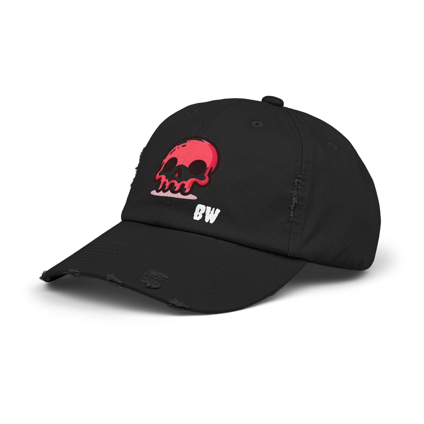 BW Cartoon Skull Cap